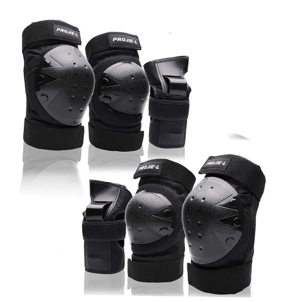 Projie L Youth Protective Gear Knee Elbow Wrist Pads Set Medium NIB